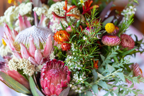 Close up of flower bouquet