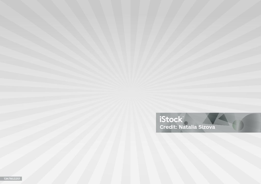 Light Rays Gradient Grey Background Abstract Light Gray White Gradient Rays Background Vector Stock ...