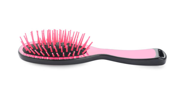 istock New modern hair brush isolated on white 1347856085