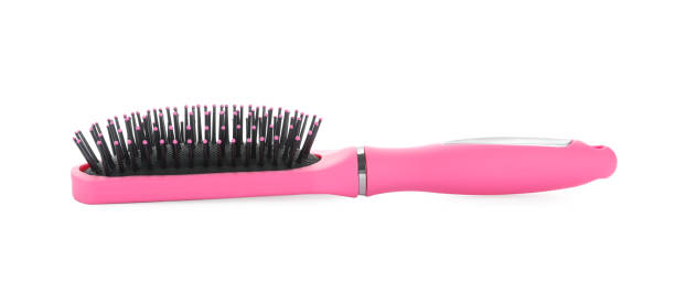 istock New modern hair brush isolated on white 1347856382