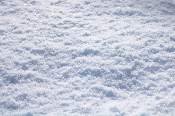 istock Abstract background of snowy ground 1347859281