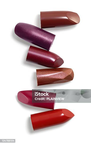 Lippenstifte Stockfoto und mehr Bilder von Accessoires - Accessoires, Chrom, Eleganz