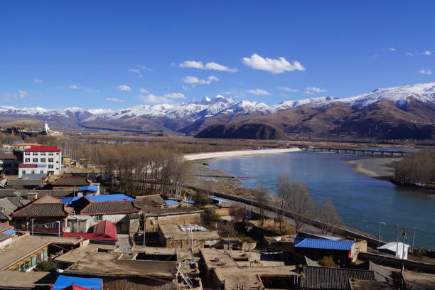 istock Landscape of Kham: Garze town Sichuan, China 1347893171