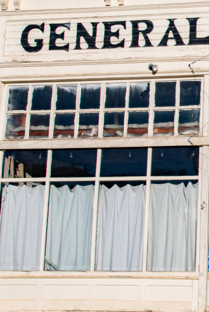 istock Front of Merchandise store over 100 years old 1347898829