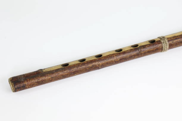 istock Traditional wooden flute 1347903483
