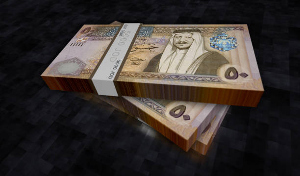 istock Jordan Dinar money banknotes pack illustration 1347914900