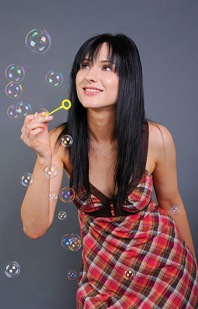 istock Playful young woman 134791496