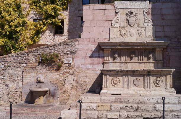 istock Marcella fountain in Assisi 1347917596