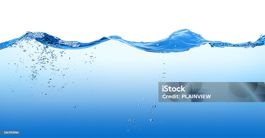 Wasser Oberfläche XXL - Lizenzfrei Abstrakt Stock-Foto