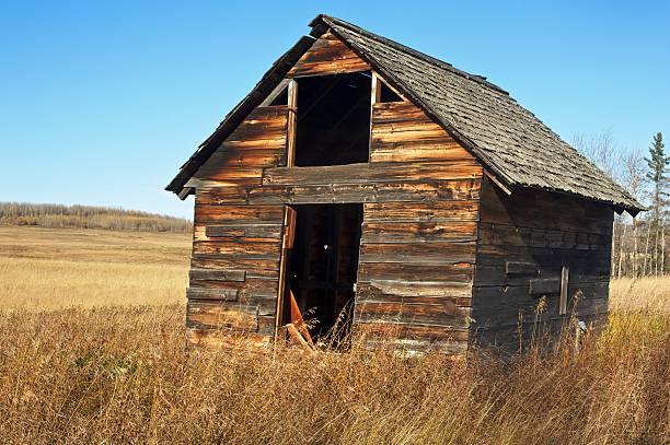 istock old abandoned farm building: derelict shed or granary 134792232