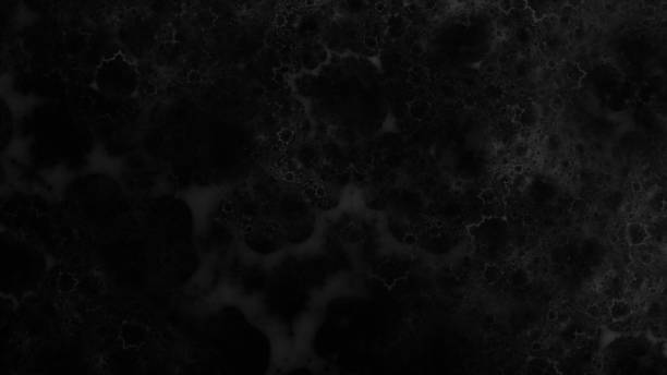 arrière-plan halloween black friday abstract ink marbled paper obsidian lava smoke smog fumes texture spooky spider web pattern horror suminagashi aquarelle nuit art fractal - onyx photos et images de collection