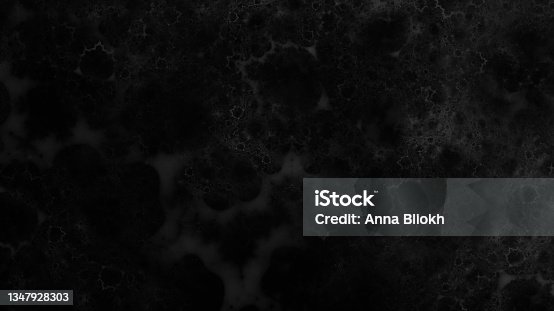 istock Background Halloween Black Friday Abstract Ink Marbled Paper  Obsidian Lava Smoke Smog Fumes Texture Spooky Spider Web Pattern Horror Suminagashi Watercolor Night Fractal Art 1347928303