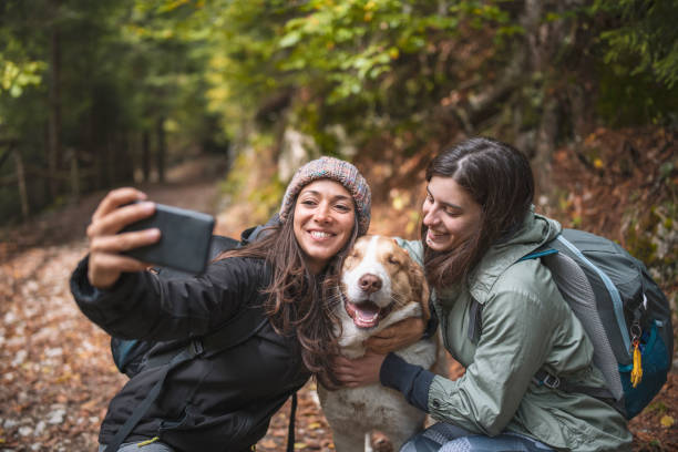 istock Selfie With A Cute Dog 1347932818