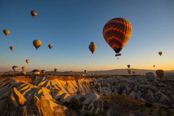 istock Air balloons in Cappadocia, Turkey 1347935710