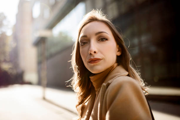 istock Businesswoman looking at camera 1347942441