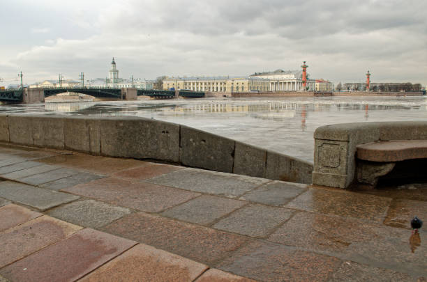 istock Embankment of the Neva River. 1347942908