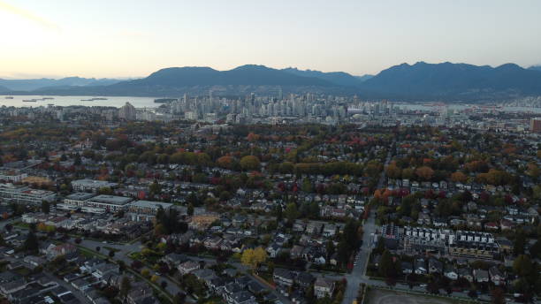 istock Vancouver aerial view of downtown 1347949973
