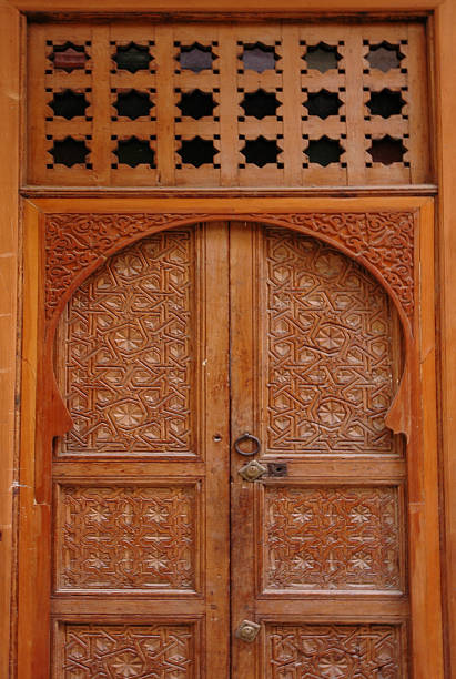 istock The traditional and handcrafted door in Morocco 1347950308
