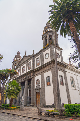 The Cathedral of San Cristóbal de La Laguna, Cathedral de Nuestra Señora de los Remedio from 1904, Tenerife, Spain.