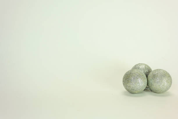 istock Christmas balls on a white background. 1347955369