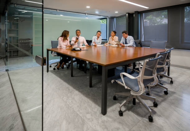 istock Business team in a meeting at the office 1347972979