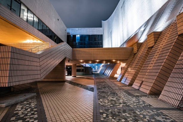 istock Town square in Kowloon, hong kong 1347980577