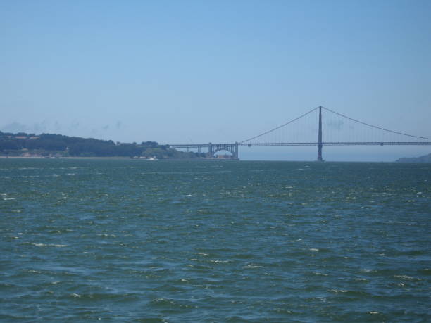 San Francisco Bay - Golden Gate on a Clear Day stock photo