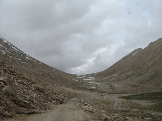 Leh - Mountain Pass stock photo