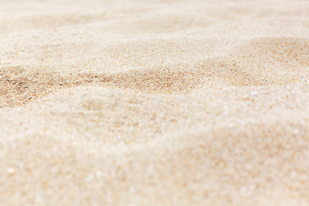 Sand texture background close up, sea sandy beach backdrop, white sand surface top view, yellow sand grains pattern, summer sunny holidays, vacation design, travel, tropical nature, empty copy space fondo de textura de arena de cerca, telón de fondo de playa de arena marina, vista superior de la superficie de arena blanca, patrón de granos de arena amarilla, vacaciones soleadas de verano, diseño de vacaciones, viajes, naturaleza tropical, espacio d