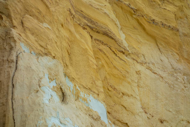 Erosion exposed various layers of the earth