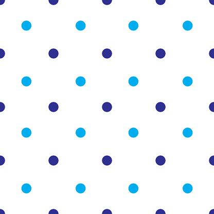 polkadot background seamless pattern vector