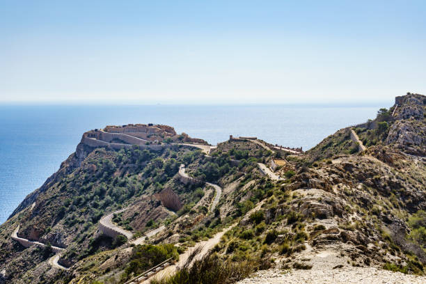 istock Fort area Castillitos Battery in Spain 1348008599