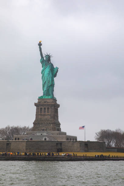 istock Frontal Statue of Liberty, USA 1348014551