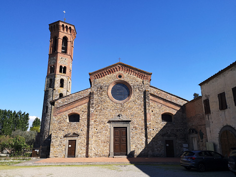 The Badia a Settimo or Abbazia dei Santi Salvatore e Lorenzo a Settimo, a Cluniac Benedictine abbey in the comune of Scandicci, near Florence in Tuscany, Italy. It was founded in 1004.