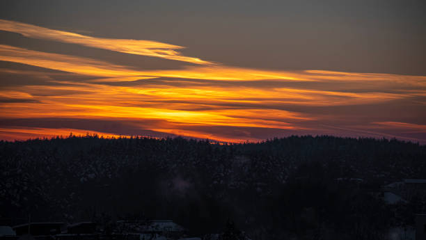 istock Colorful sunset over Vilnius, Lithuania 1348020541