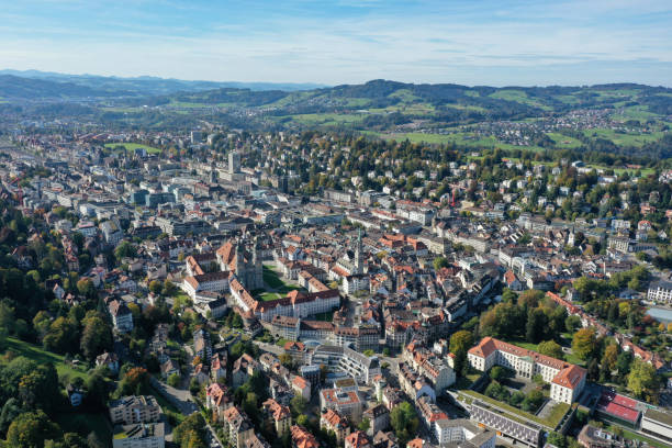 istock St.Gallen City View 1348020922