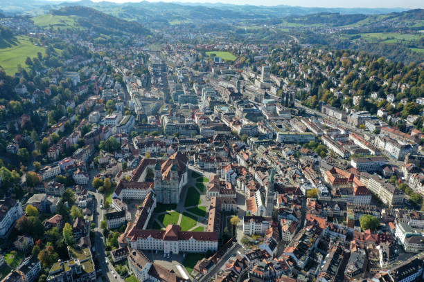 istock St.Gallen City View 1348020995