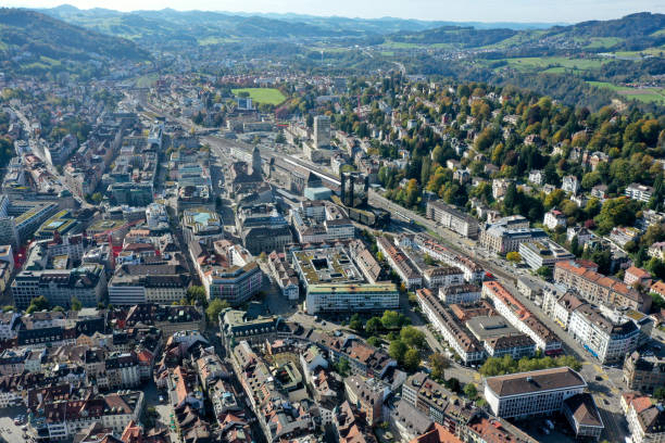 istock St.Gallen City View 1348021015