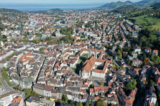 istock St.Gallen City View 1348021148
