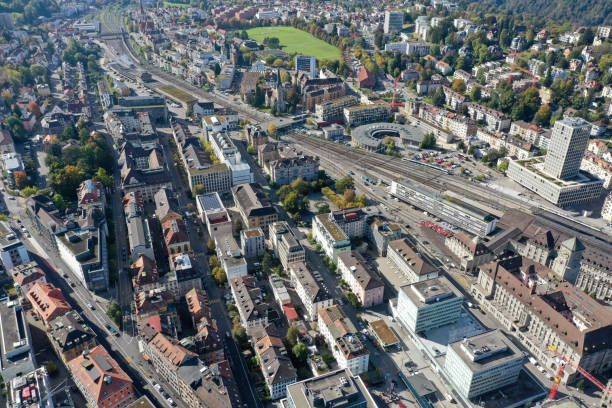 istock St.Gallen City View 1348021157