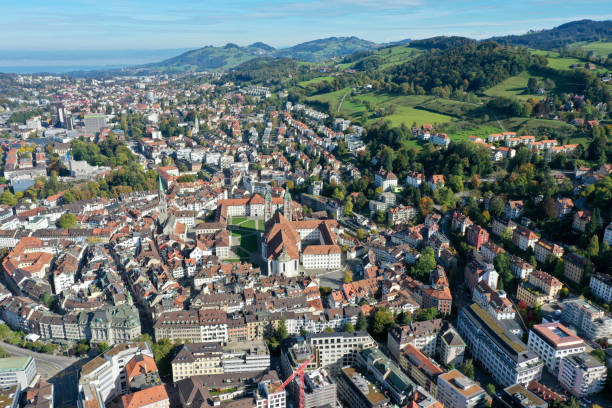 istock St.Gallen City View 1348021176