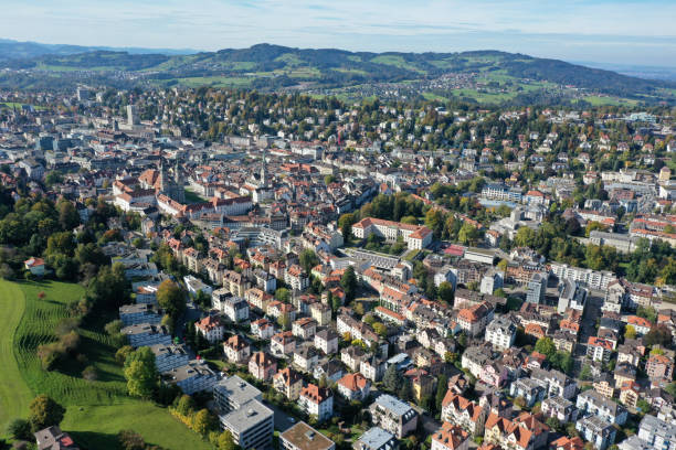 istock St.Gallen City View 1348021213