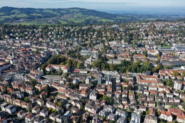 istock St.Gallen City View 1348021241