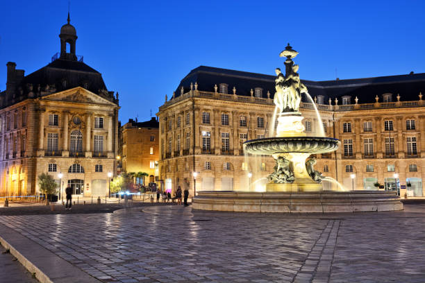 istock Fountain of Three Graces, Bordeaux 1348022263