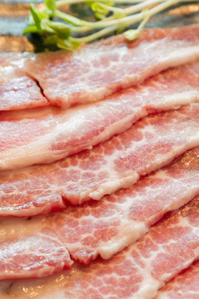 istock Raw beef slice for barbecue japanese style 1348022271
