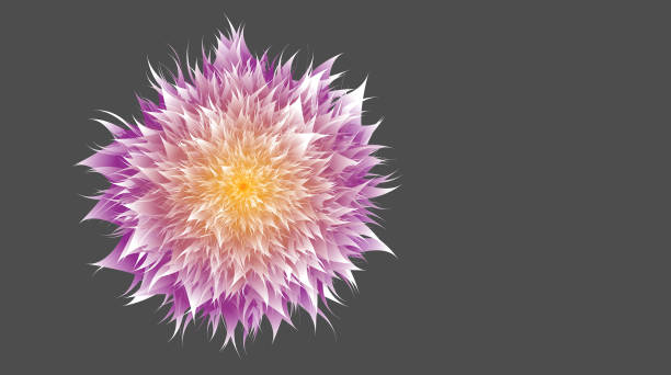 istock Modern floral art - Vector composition of ball shaped flower for wedding decoration, Valentine's Day, Mother's Day, sale and other events. EPS8 1348025212