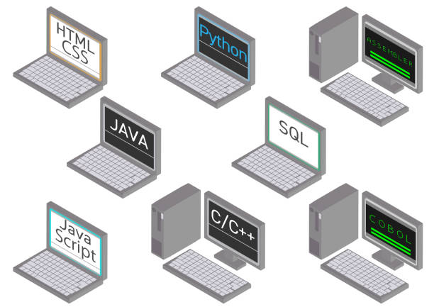 Python Programming Language - Illustrationen und Vektorgrafiken - iStock