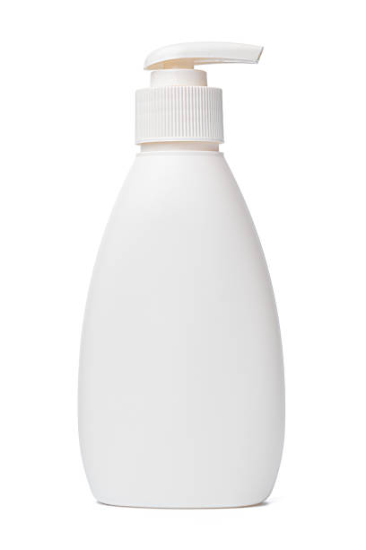 istock White plastic bottle of washing liquid isolated on white background 1348045281