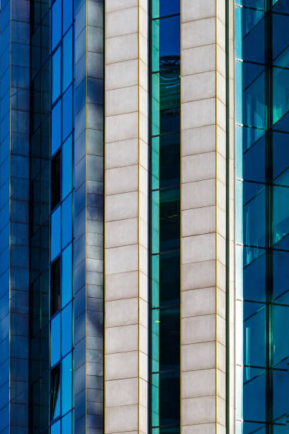 istock Office building exterior, glass and concrete facade 1348052404