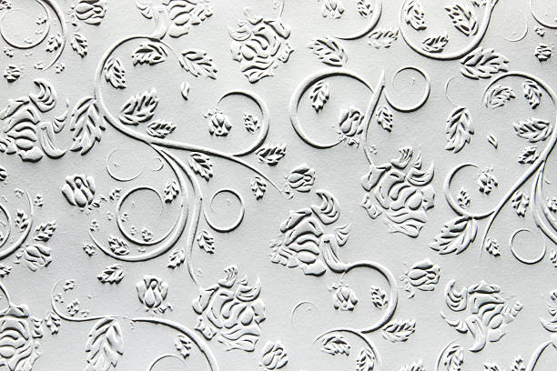 istock Embossed Paper with Traditional Design 134807495